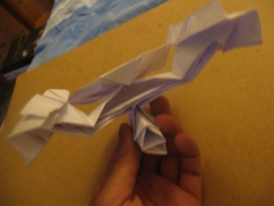 StarShip de Aoki Ryo
Origami Tanteidan 9 Convention 
Fait le Dimanche 22 juin 2014
