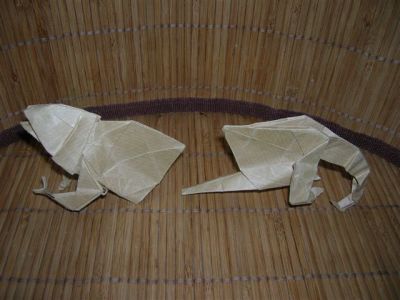 Deux morceaux de caméléon par Cybard
