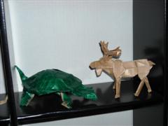 Tortue et Elan de Robert LANG
