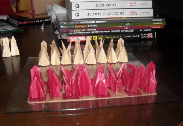 Pions et pièces d'échec pour le challenge de février 2010 (échec et mat) 
