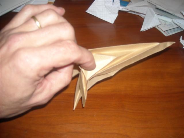 Plis enfoncés multiples - tuto 9
