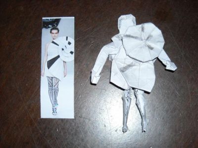 Robe origami 1 d'Argil
