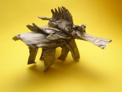 Titanosaure de Vincent Origami (pile)
