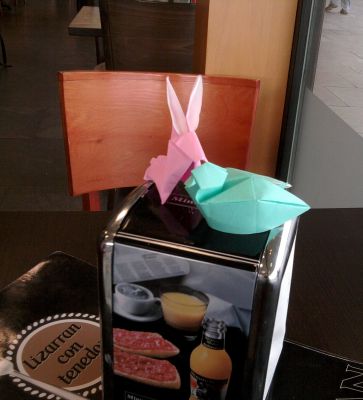 Zaragoza Estacion
Conejo : Variación sur le lapin de M. Toshio Chino (NOA)
Pato de Yoshio Tsuda
