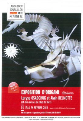 EXPO Univers
Larysa OSADCHUK et Alain DELMOTTE - Maison de la région
