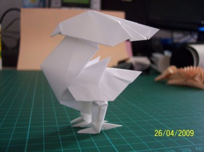papier 25*25cm, 60g/m² ça ressemble à du papier sulfurisé au toucher (me souviens plus du nom de ce papier, pourtant je l'ai acheté cette semaine...)
