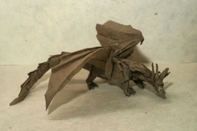 Ancien Dragon
Créé par Satoshi Kamiya
Carré de 65 cm, unryu+MC
