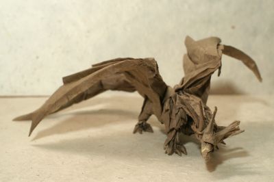 Ancien Dragon
Créé par Satoshi Kamiya
Carré de 65 cm, unryu+MC

