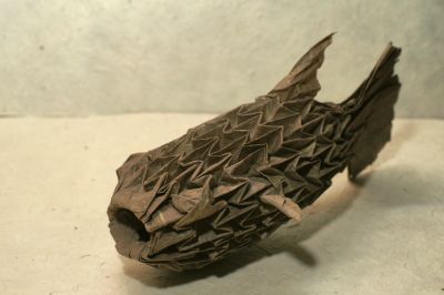 Fugu
Crée par Sipho Mabona
Carré de 50 cm, unryu+MC
