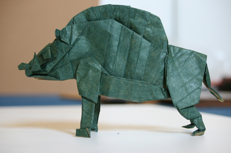 Satoshi Kamiya - Divine Boar4
Premier essai de Divine Boar

30x30 tissue foil 
Mots-clés: Divine Boar