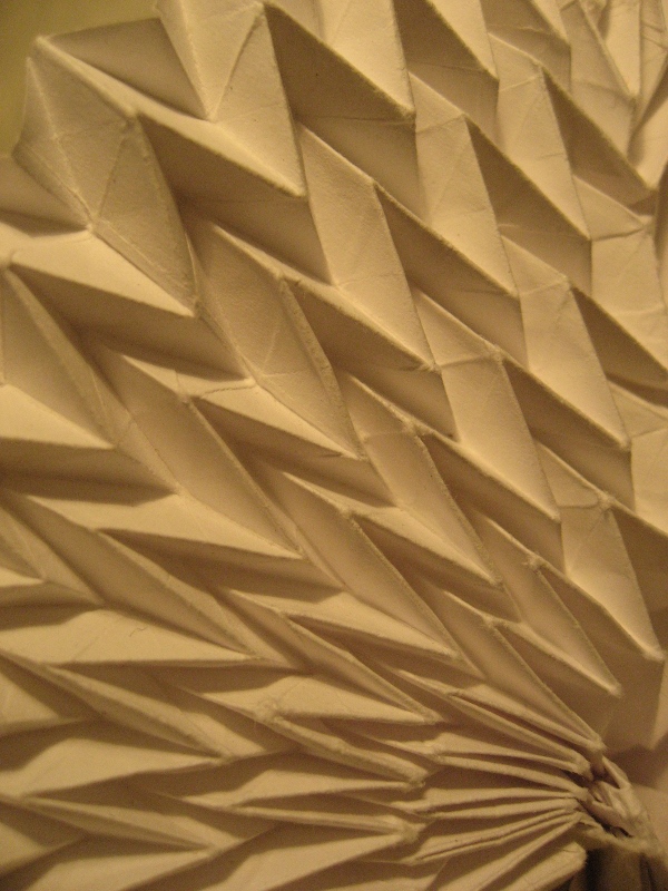 Paon Jun Maekawa (détail)
Papier "machine" 21x21 cm.
