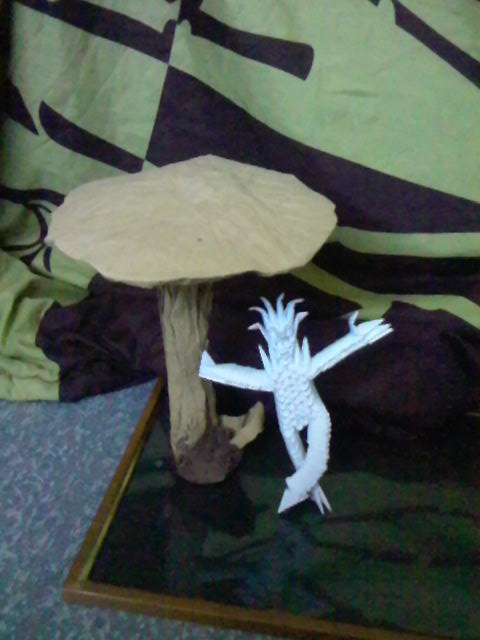 ORIGAMI MODULAIRE ET LE CHAMPIGNON GEANT 
