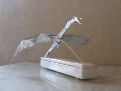 Dragon in flight by R. Esseltine
Histoire de tester mon nouveau papier : Metallisé, 35 cm
Mots-clés: dragon esseltine