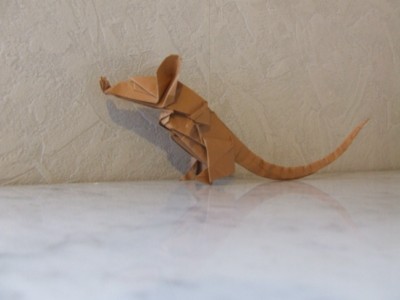Rat d'après Eric Joisel
Washi 35 cm
Mots-clés: rat