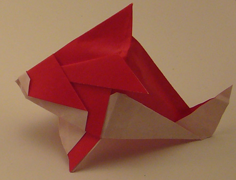 Mérou Brun
Papier : Papier origami 15x15 55g
