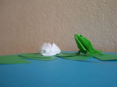 La Grenouille dans sa marre
