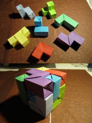 Soma Cube by Jean-Baptiste Vincent
