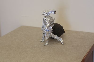 Alien de Fernando Gilgado
Carré de papier métallisé 35cm
