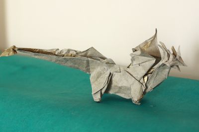 Dragon heart
Carré de soie métallisé 30x30 + mc
