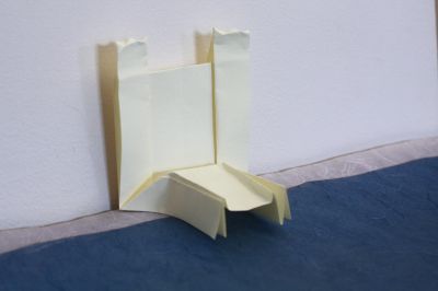 Château de sable
Carré de papier Tant 15x15
