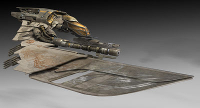 Concept art Vanduul Scythe
