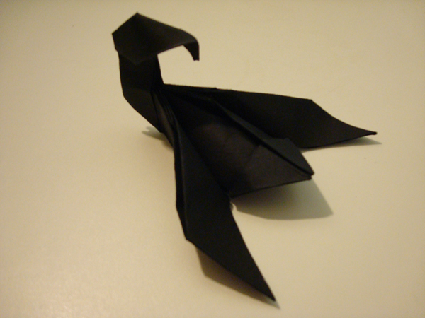 Scorpion Final
Mon signe astrologique que j'ai réussi à créer bien malgré les nombreux modèles déjà existants ^^
Mots-clés: astrologie origami scorpion