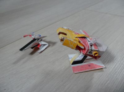 Star wars metro de Hubert de Lartigue
Petit délire de vacance ! vous reconnaitrez peu être le légendaire faucon millénium et le X-WING
