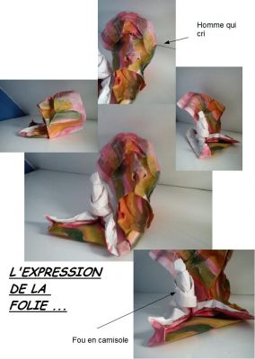 l'expression de la folie

