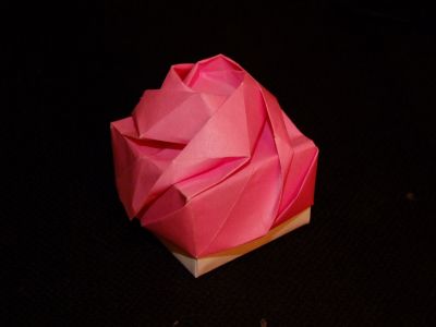 Boîte rosée
12*12, modèle de Shin Han Gyo
