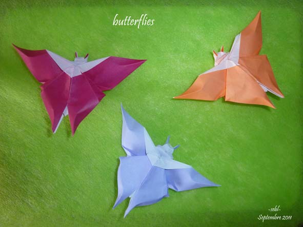 papillons
papier origami 15/15cm
