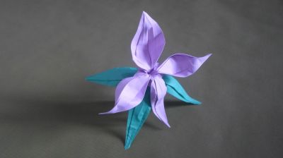  variation "Clematis Sibirica" - Dimitry Lysiuk
2 carrés kami et "paper touch" 10 et 12cm
