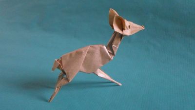 "fawn" Stephen Weiss
papier soie métallisé 20x20
