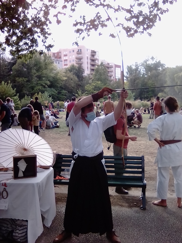 Japan Touch à Toulouse 5 et 6 mars, mon archer comme logo de l'ampkt31
