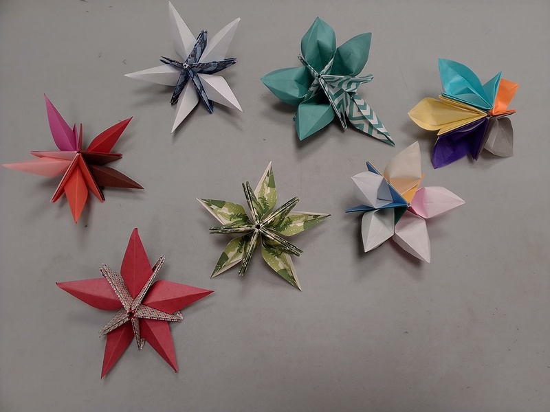 étoile ou fleur "La Bizarre"  de Viviane 
