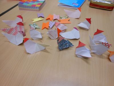 Poules de Viviane
