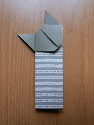 Papier chat  tigré
