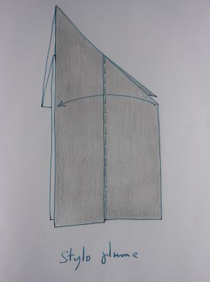Etape n°7 au stylo plume
