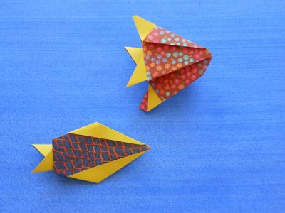 Animaux marins en origami de Tuan Nguyen
