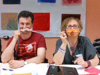 Atelier lecture d'un CP : moustache d'Aurèle
