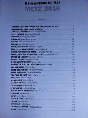Livre des Rencontres 2016
