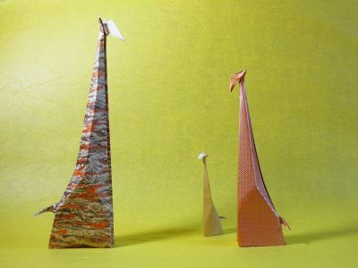 Girafes
A partir d'un triangle équilatéral
