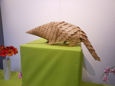 Pangolin d'Eric Joisel, plié par Yannick Gardin. 
