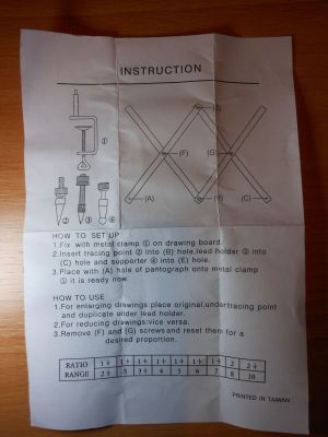 Notice du pantographe
