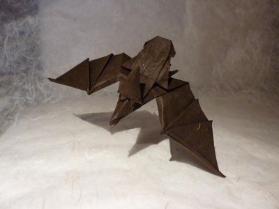 Pteranodon de Vincent Achard (LUO 2011)
Double papier de riz + MC (35 cm)
