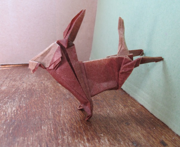 Burrito Valiente de Renée Mollo
Burrito Valiente de Renée Mollo sur Origamiarequipa.tk diagramme de 35 étapes.Plié dans un carrée de papier kraft de 15x15cm.
