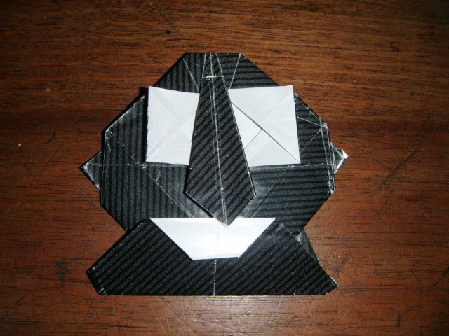 Mr. Muppet
Diagramme de Gilad Aharoni (Israel)
Papier cadeau carrée de 20x20cm
