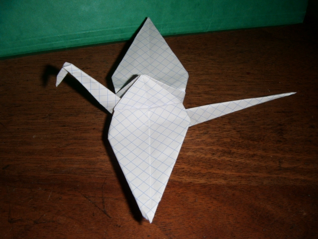 Un oiseau qui couve
Diagramme prit du livre "la magie du pliage" de A.Azzita.
