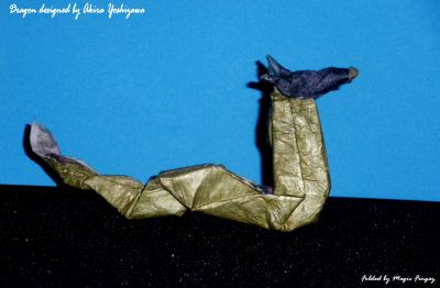 Dragon designed by Akira Yoshizawa.
