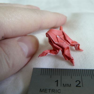 Mini Grenouille 1
Plié par moi
Mots-clés: origami grenouille frog papier paper animal