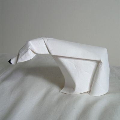 Ours Polaire - Giang Dinh 3
Plié par Moi (Wet-Folding)
Modèle de Giang Dinh

PS : Mon 1er pliage en Wet-Folding!
